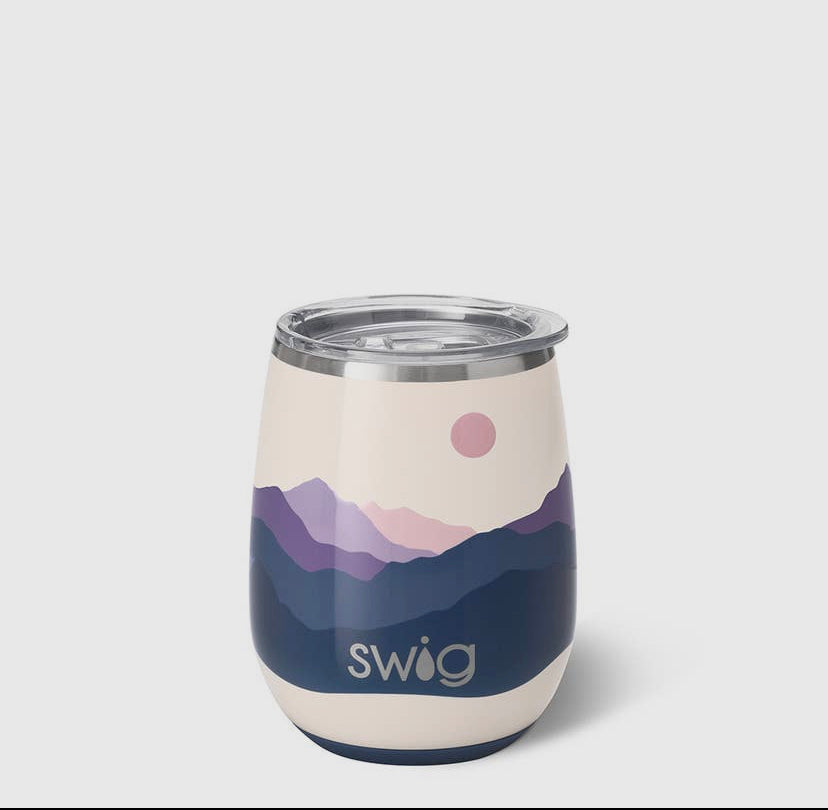 Swig Moon Shine Stemless Wine Cup (14 oz)