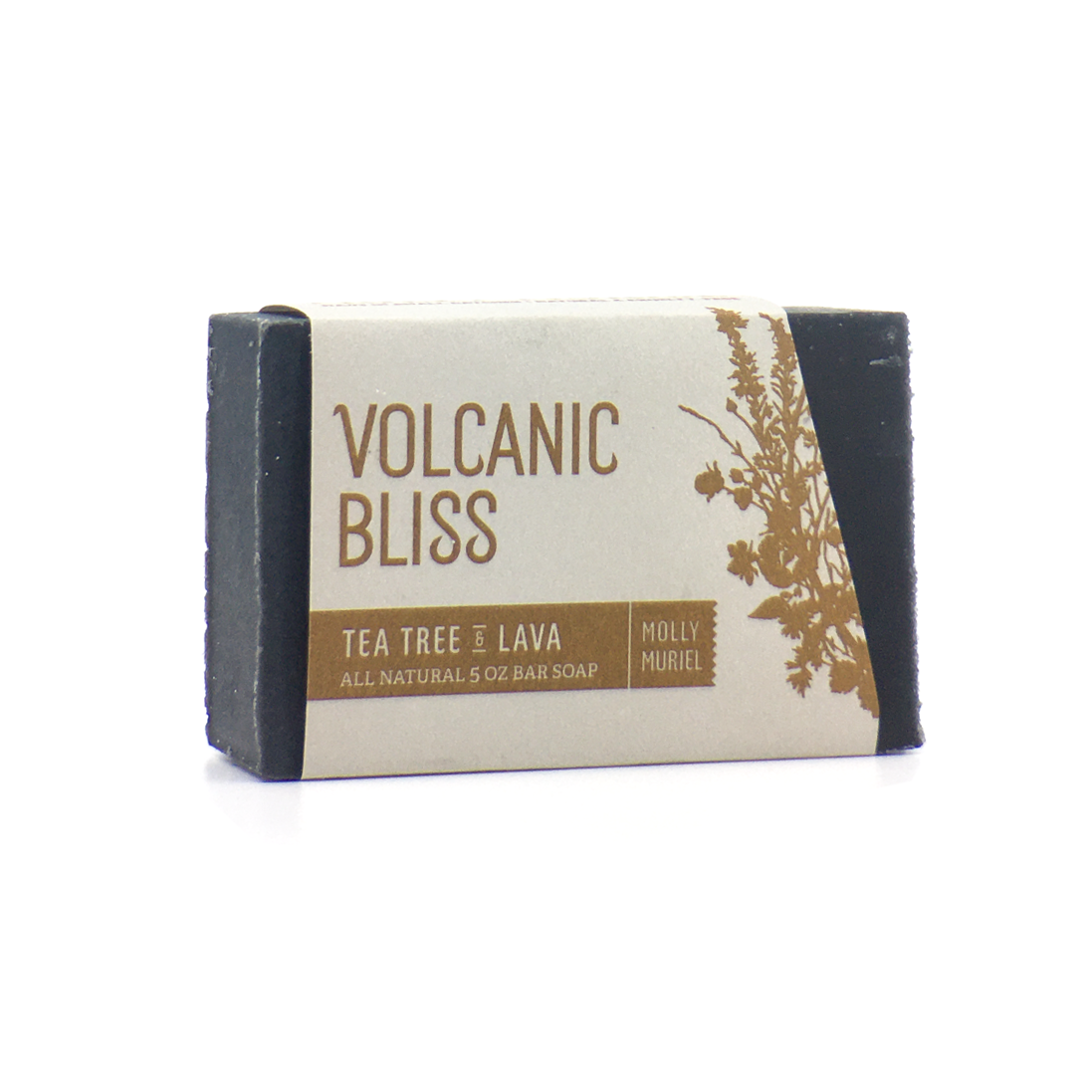 Molly Muriel Volcanic Bliss Tea Tree & Lava Soap